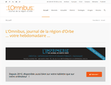 Tablet Screenshot of lomnibus.ch